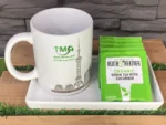 لیوان سرامیک همراه پیش دستی