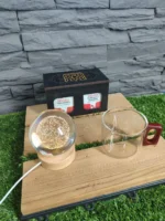 لیوان پیرکس دسته چوبی و ست های دیگر - تصویر 8